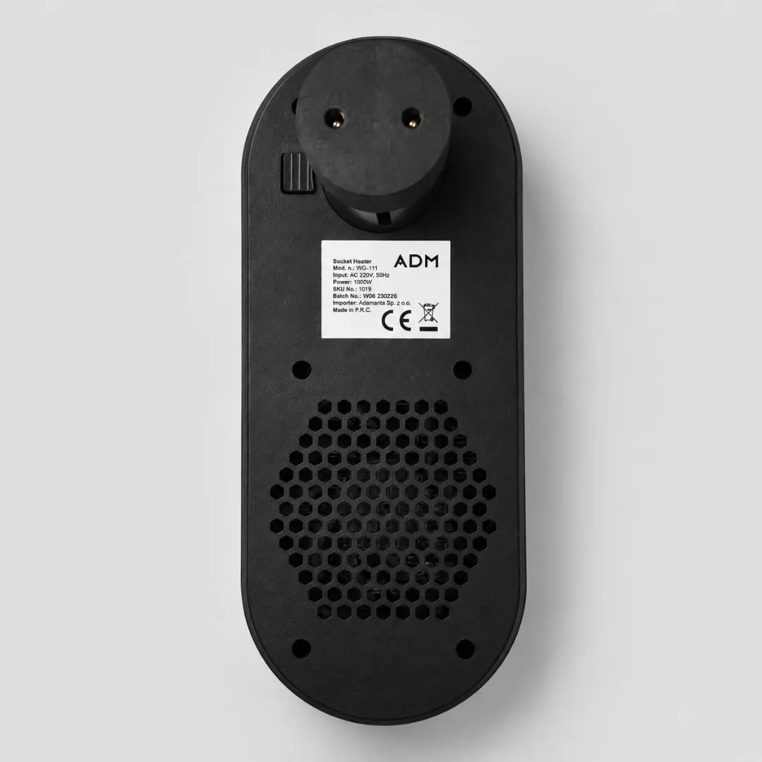 ADAMANTA ADM Mini Electric Heater SKU 7109 stufetta 1000 W