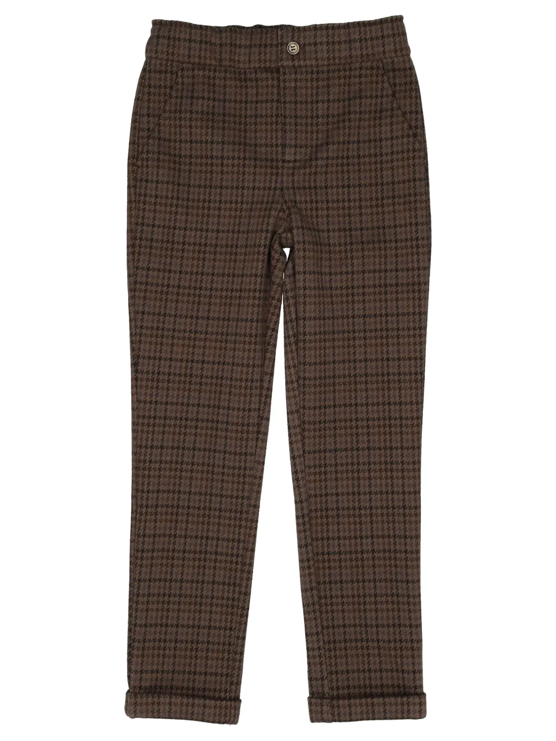 Wibra pantaloni ragazzo jacquard eleganti