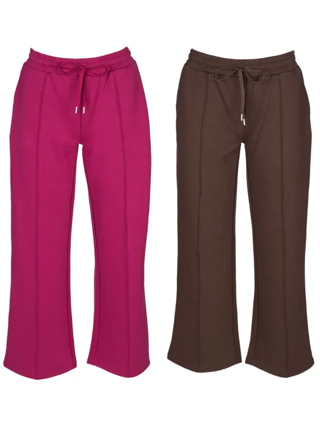 Wibra Studio J pantaloni donna in scuba elasticizzato