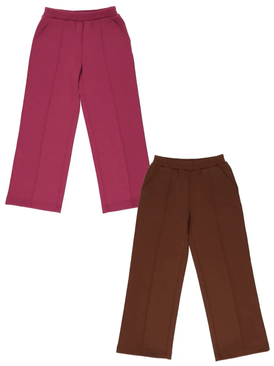 Studio J pantaloni bambina scuba viola 104-140
