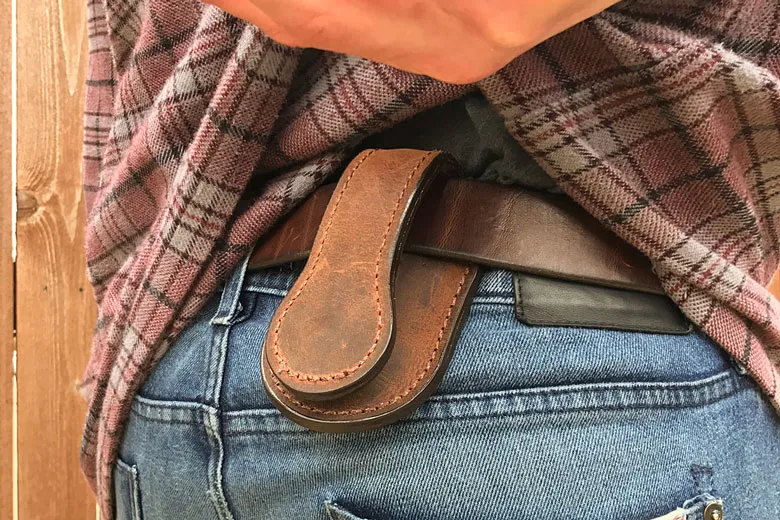 ADAMANTA 292 Borsello in Ecopelle con Zip