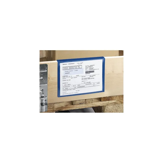Kaiserkraft buste portadocumenti A5 blu 100 pz per legno