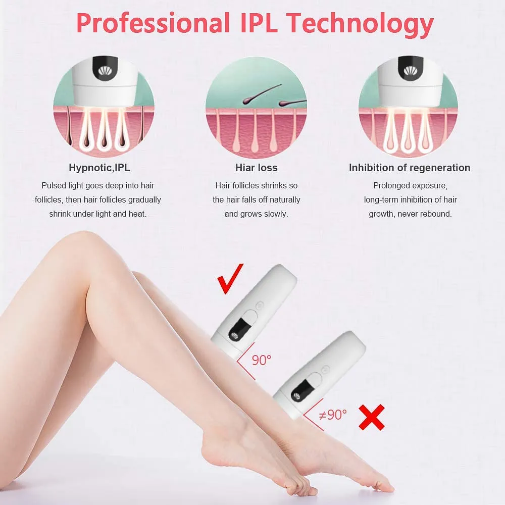 Action Epilatore Luce Pulsata IPL 990.000 Flash