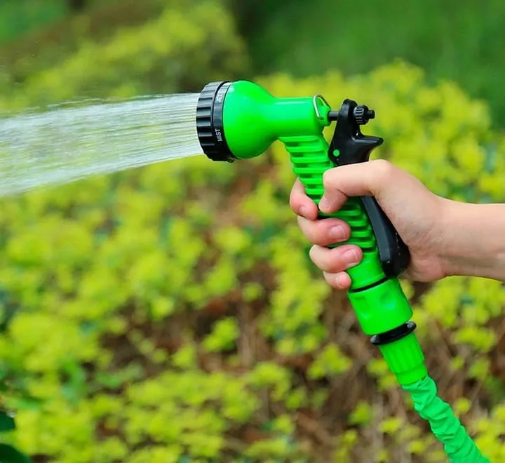 ADAMANTA 453 tubo giardino estensibile con pistola 7 getti