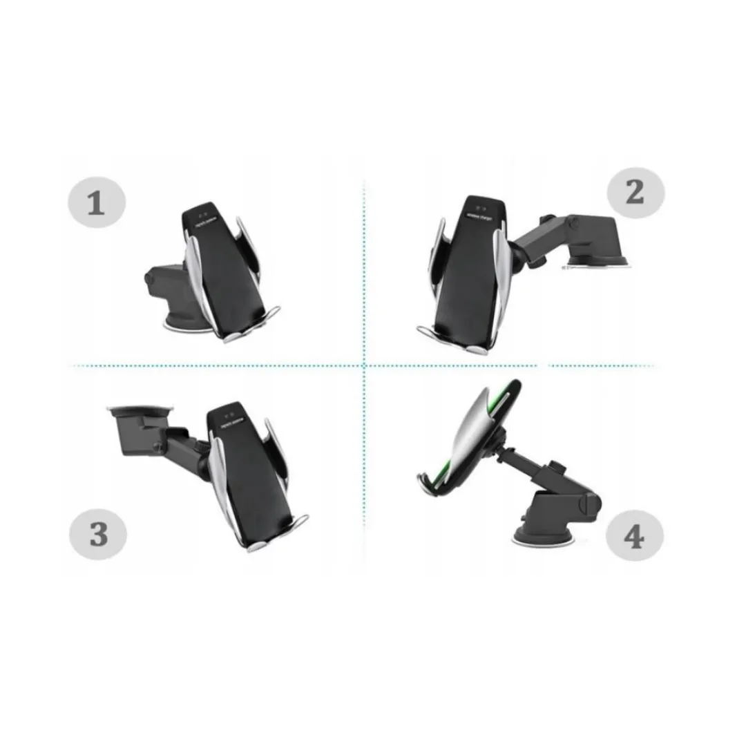 ADAMANTA 7062 Caricabatterie Wireless Auto Automatico