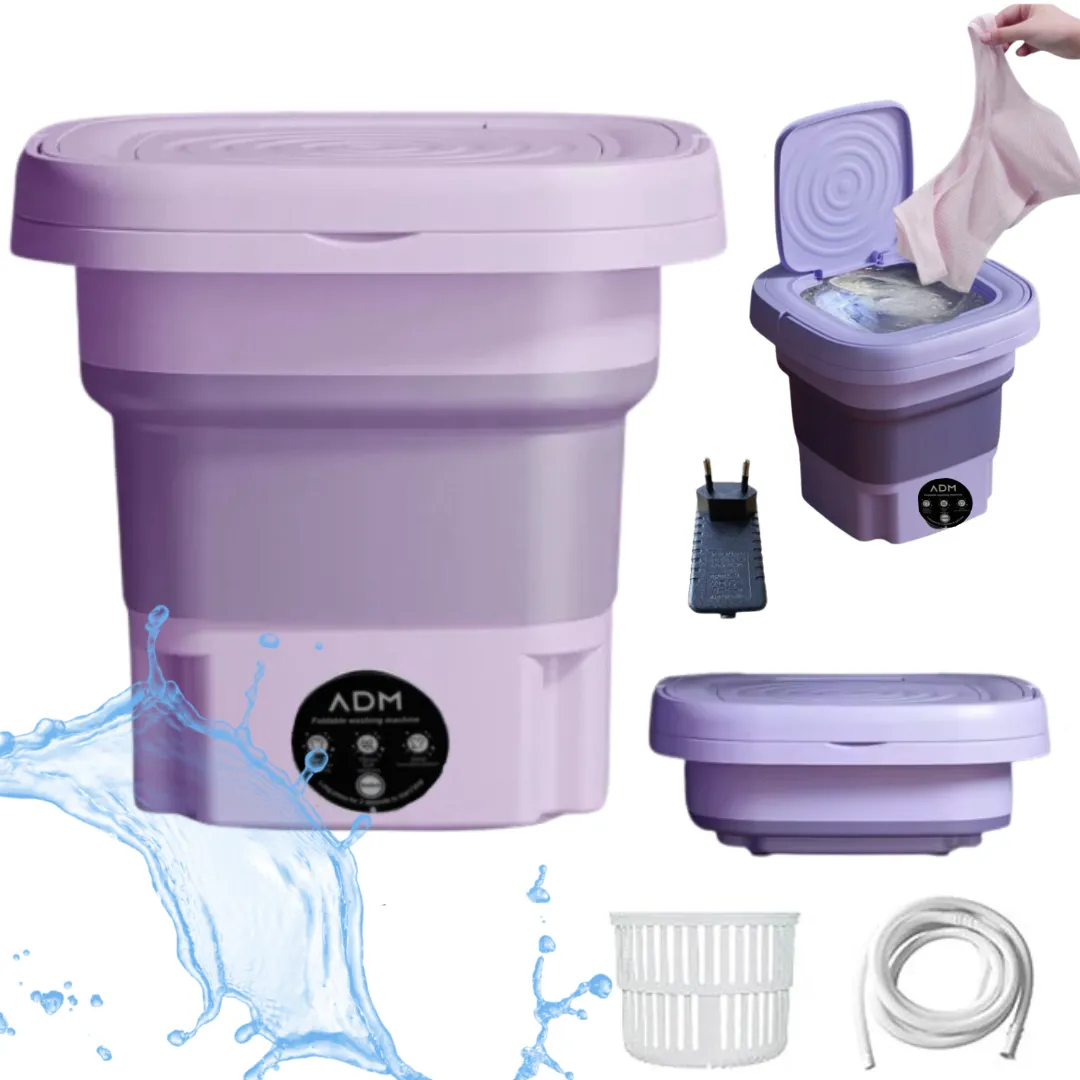 ADAMANTA ADM 7021 mini lavatrice pieghevole portatile