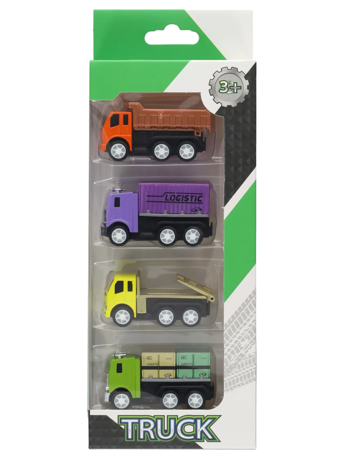 Wibra veicoli giocattolo set 4 pezzi metallo