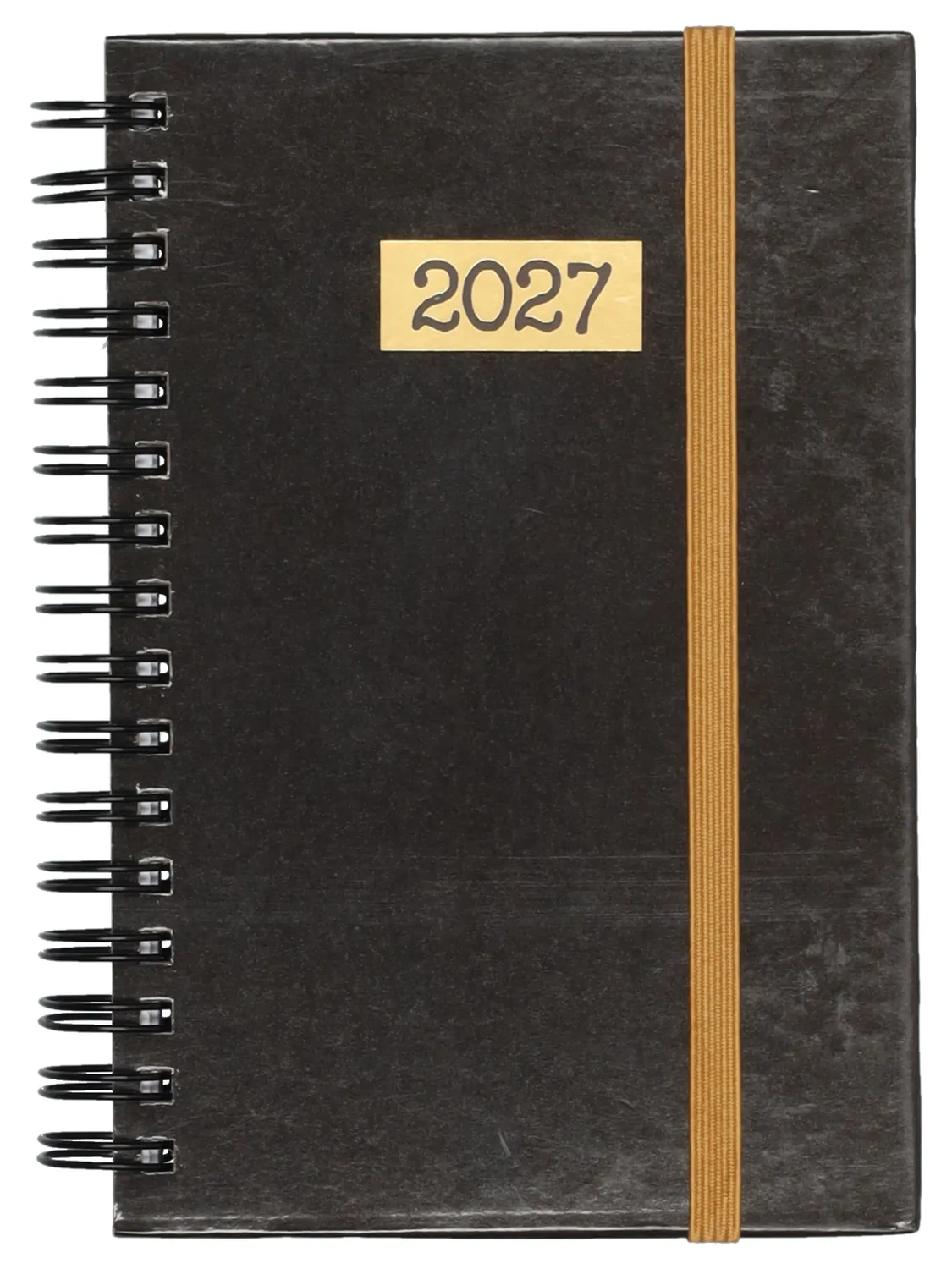 Wibra agenda 2027 tascabile a spirale 14,5x10 cm