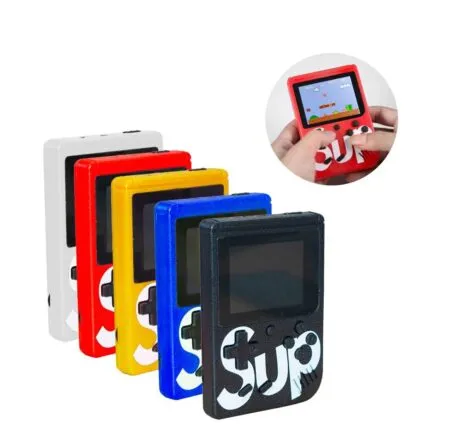 ADAMANTA Mini Pocket Game Console console portatile 400 giochi