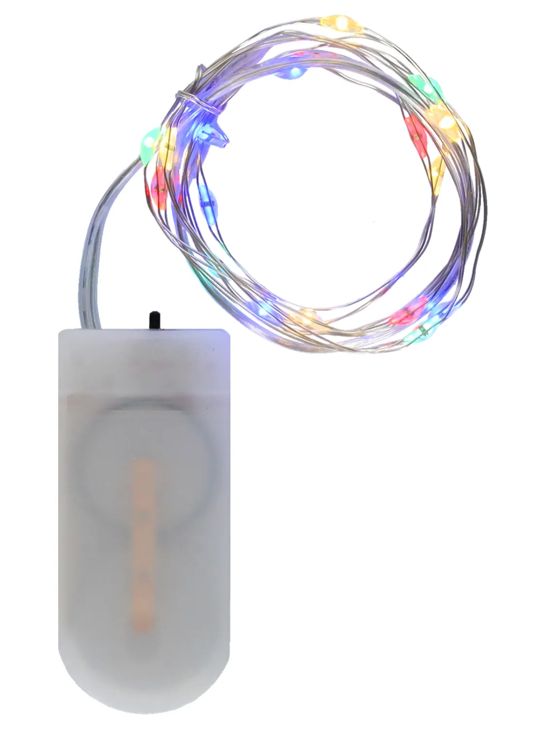 Wibra Luci LED per Capelli 90 cm 18 LED Festa