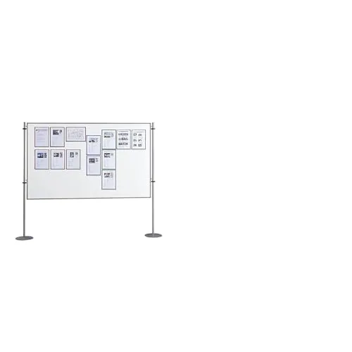 Kaiserkraft Eurokraft Basic lavagna bifacciale 800x1500 mm