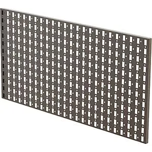 Kaiser+Kraft Pannello Forato Inox 800x600 mm Igienico