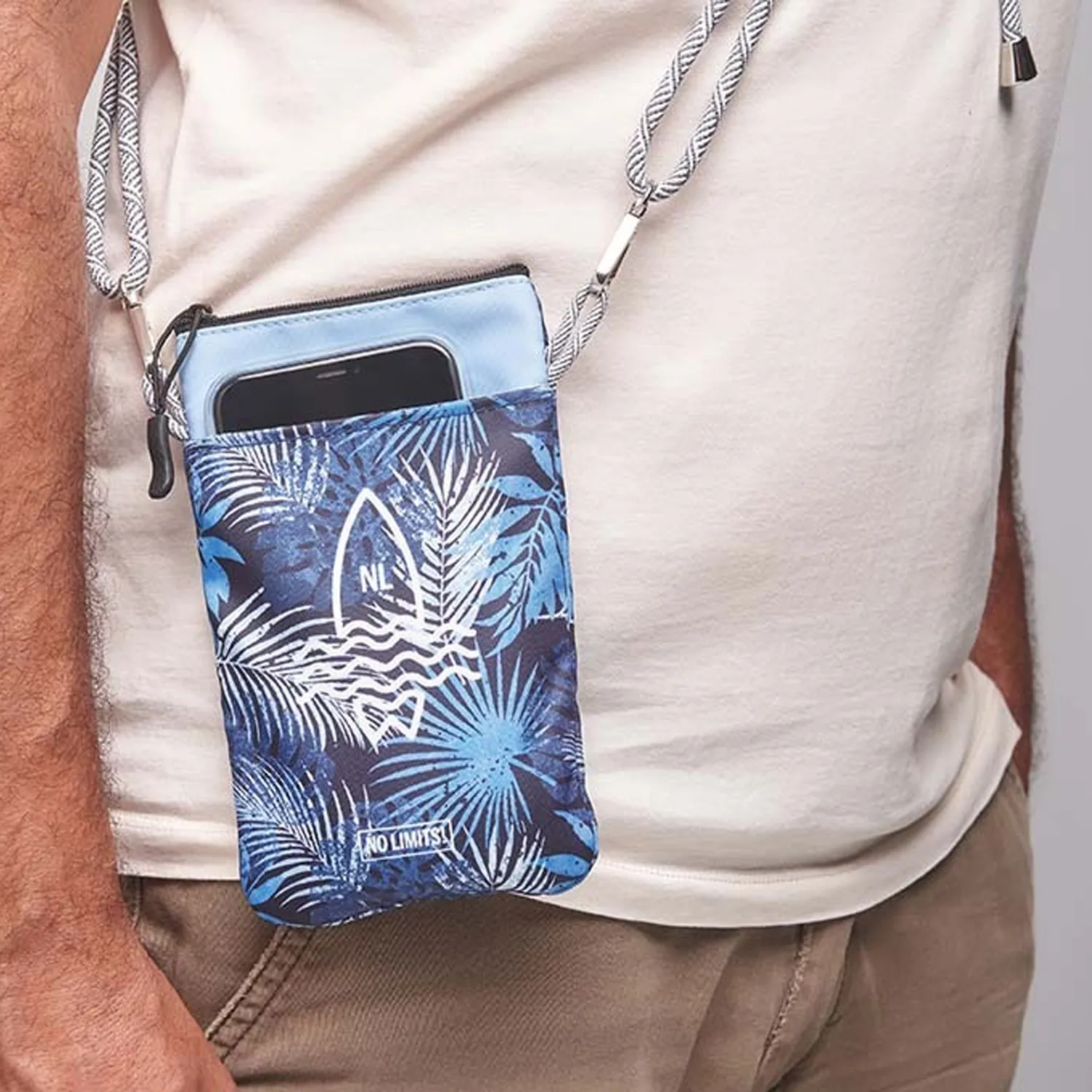 3BPRO 158603 borsello porta cellulare personalizzato in poliestere