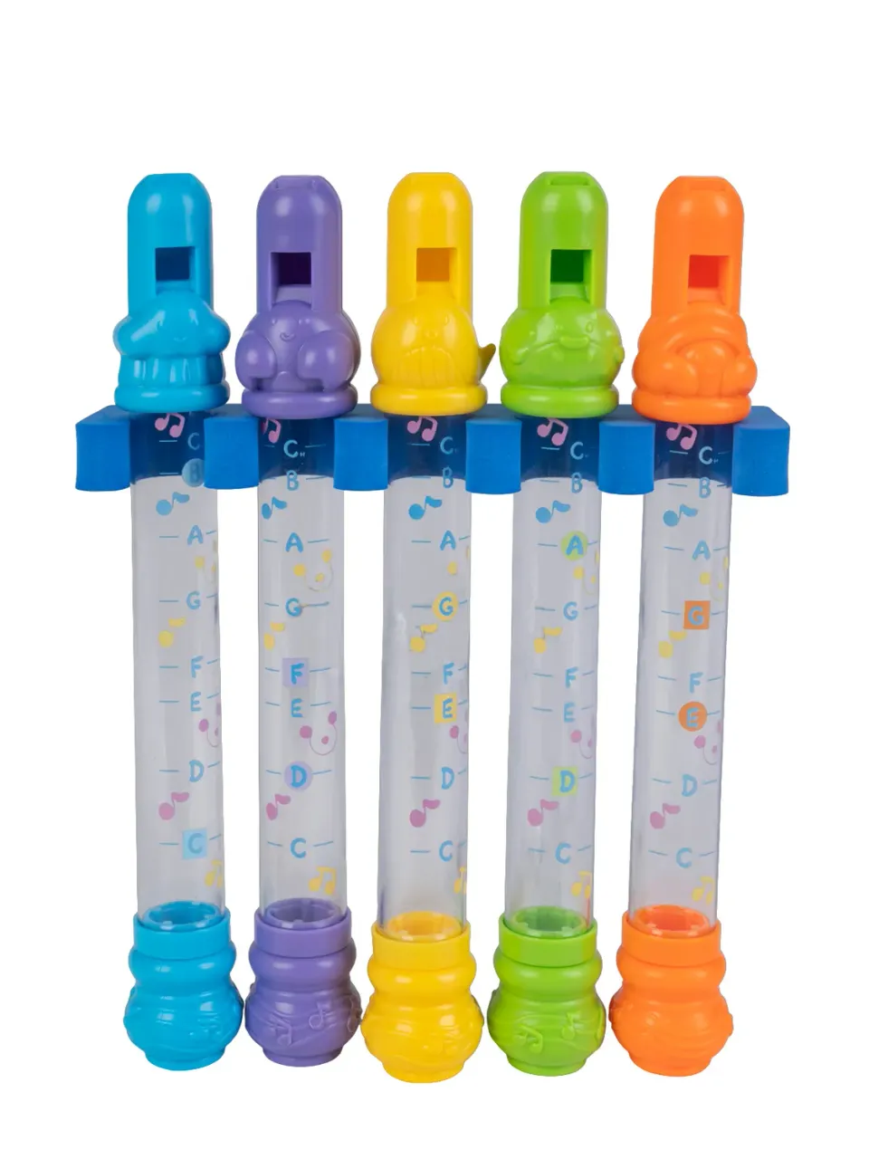 Wibra Flauti 20 cm gioco bagno acqua 5 pezzi colori