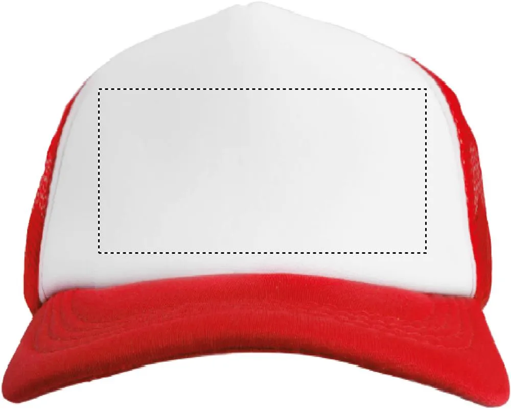 3BPRO MO8594 Cappellino Rete 5 Pannelli Poliestere