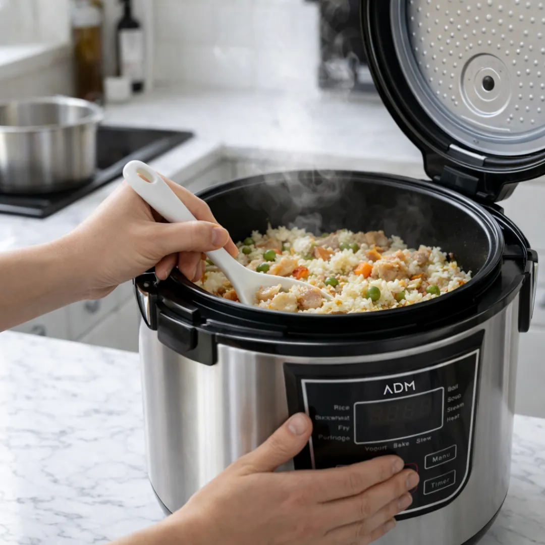 ADAMANTA ADM 474 multicooker elettrico 4 litri ceramica