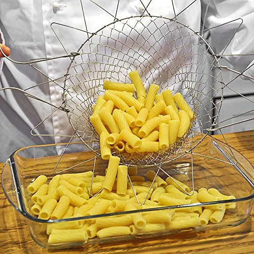 Euromarketing Multi Cestello cestello inox pieghevole vapore