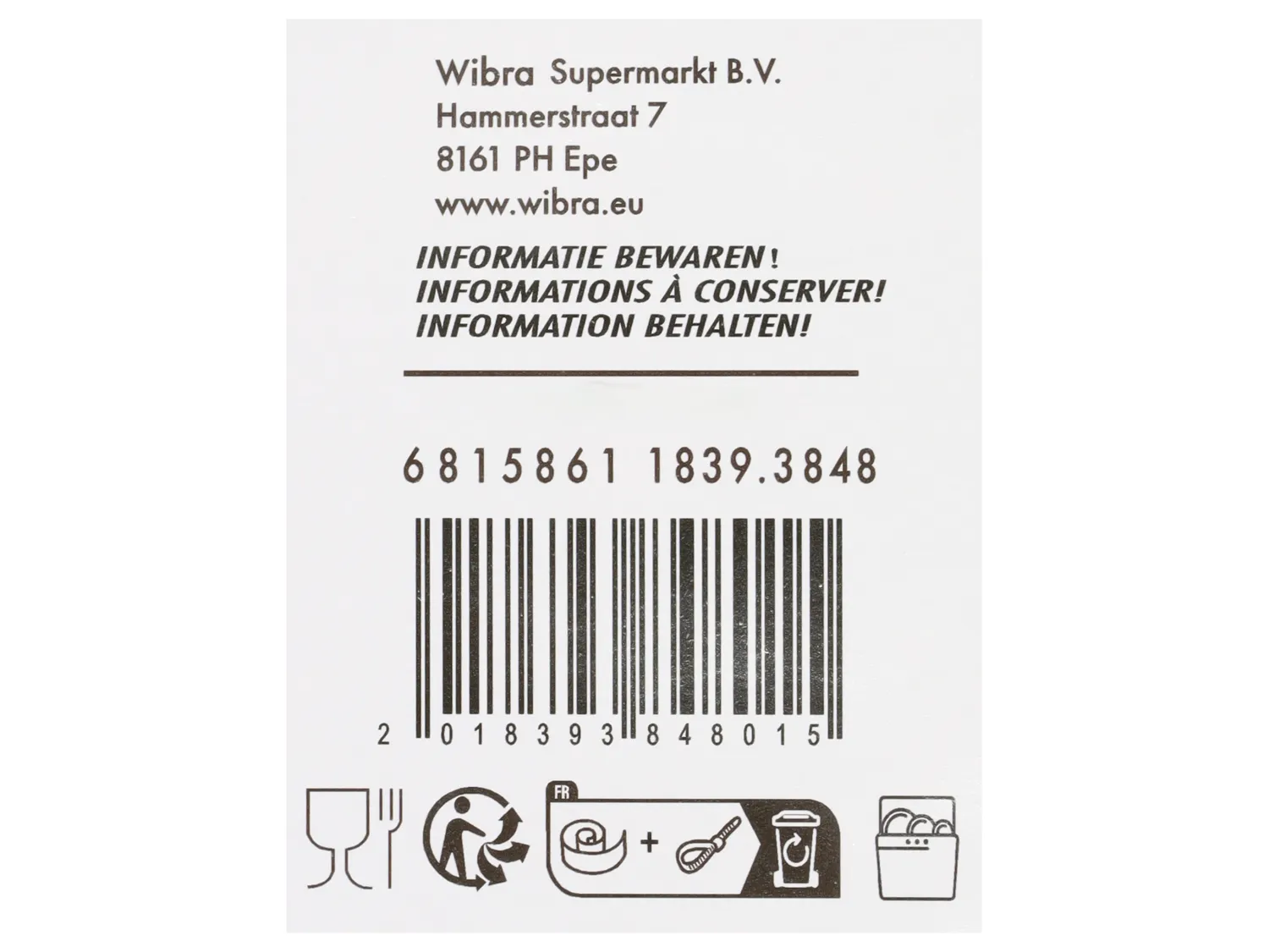 Wibra Set 3 Coperchi in Silicone per Pentole