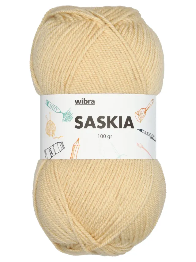 Wibra Saskia filato per maglia 100 g 240 m