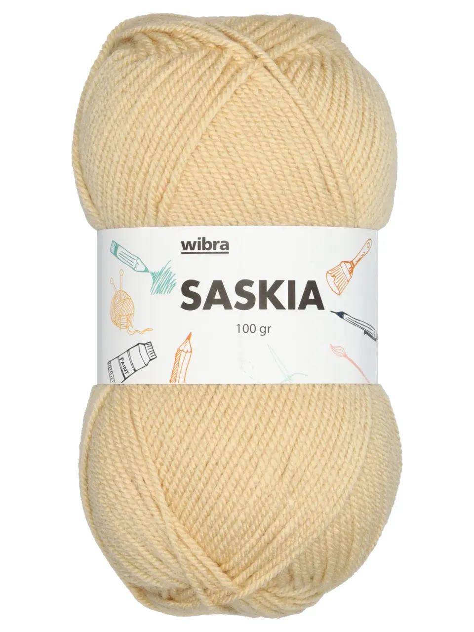 Wibra Saskia filato per maglia 100 g 240 m