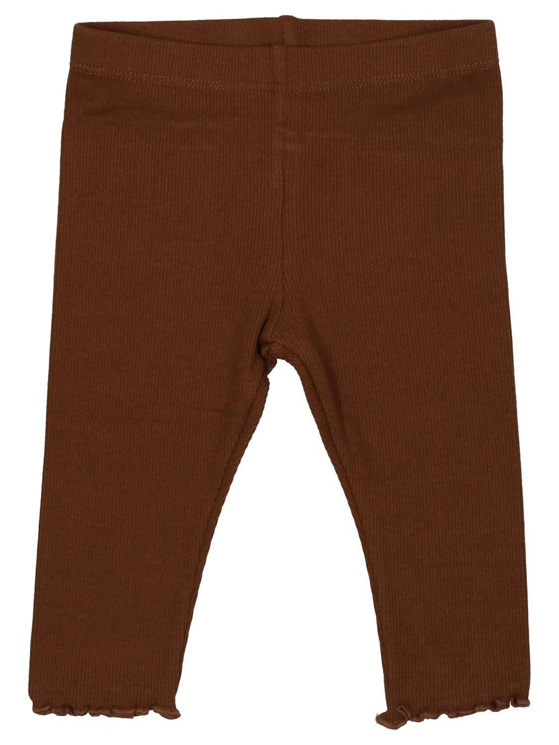 Wibra leggings neonato a coste in cotone elasticizzato