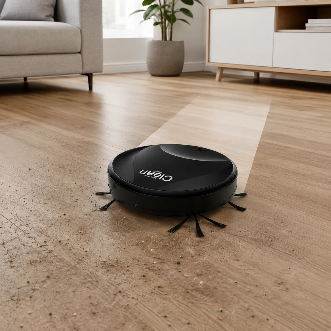 ADAMANTA 317 aspirapolvere robot compatto con mocio USB