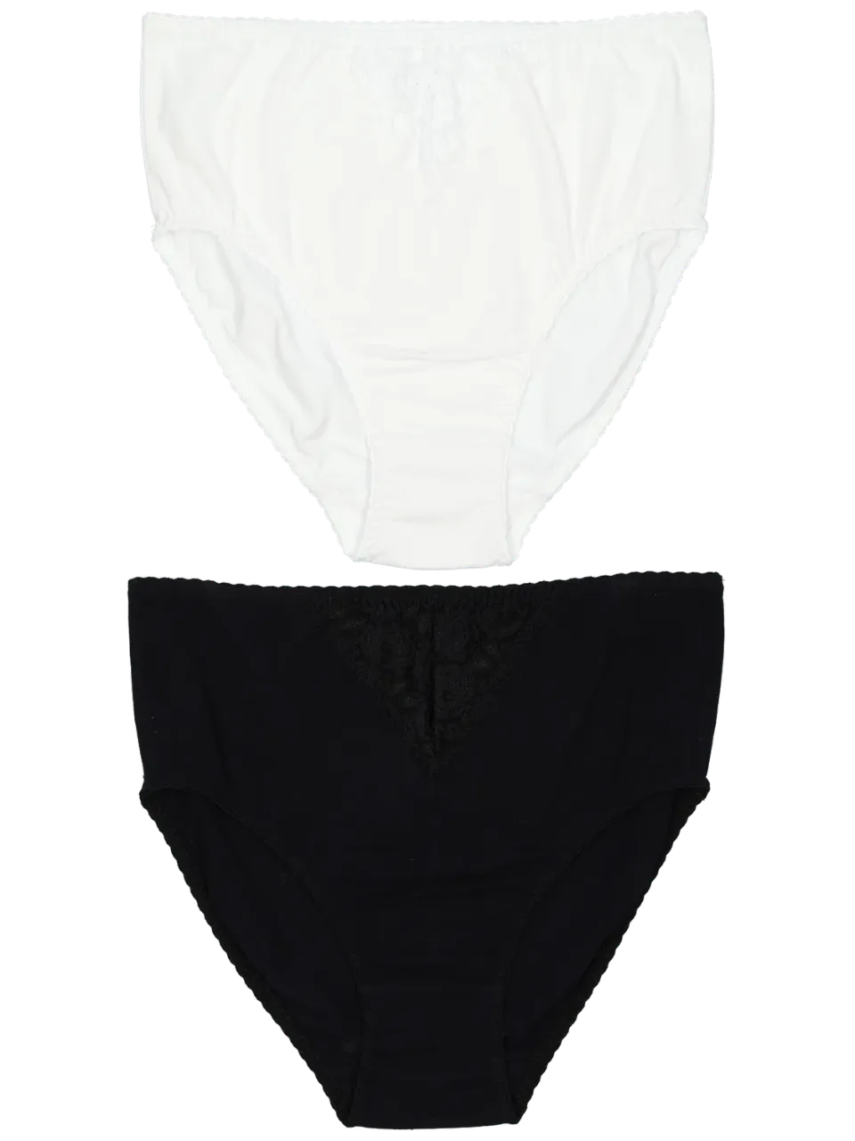Wibra slip donna pizzo scollo a V