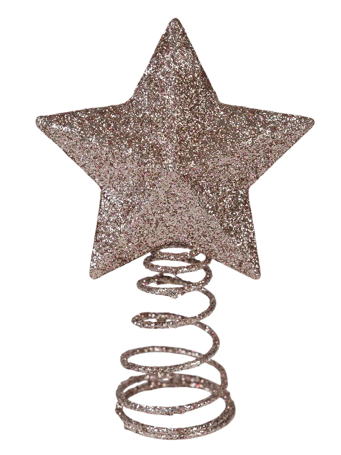 Wibra Kerstboomtopper ster puntale stella per albero 10,5 cm