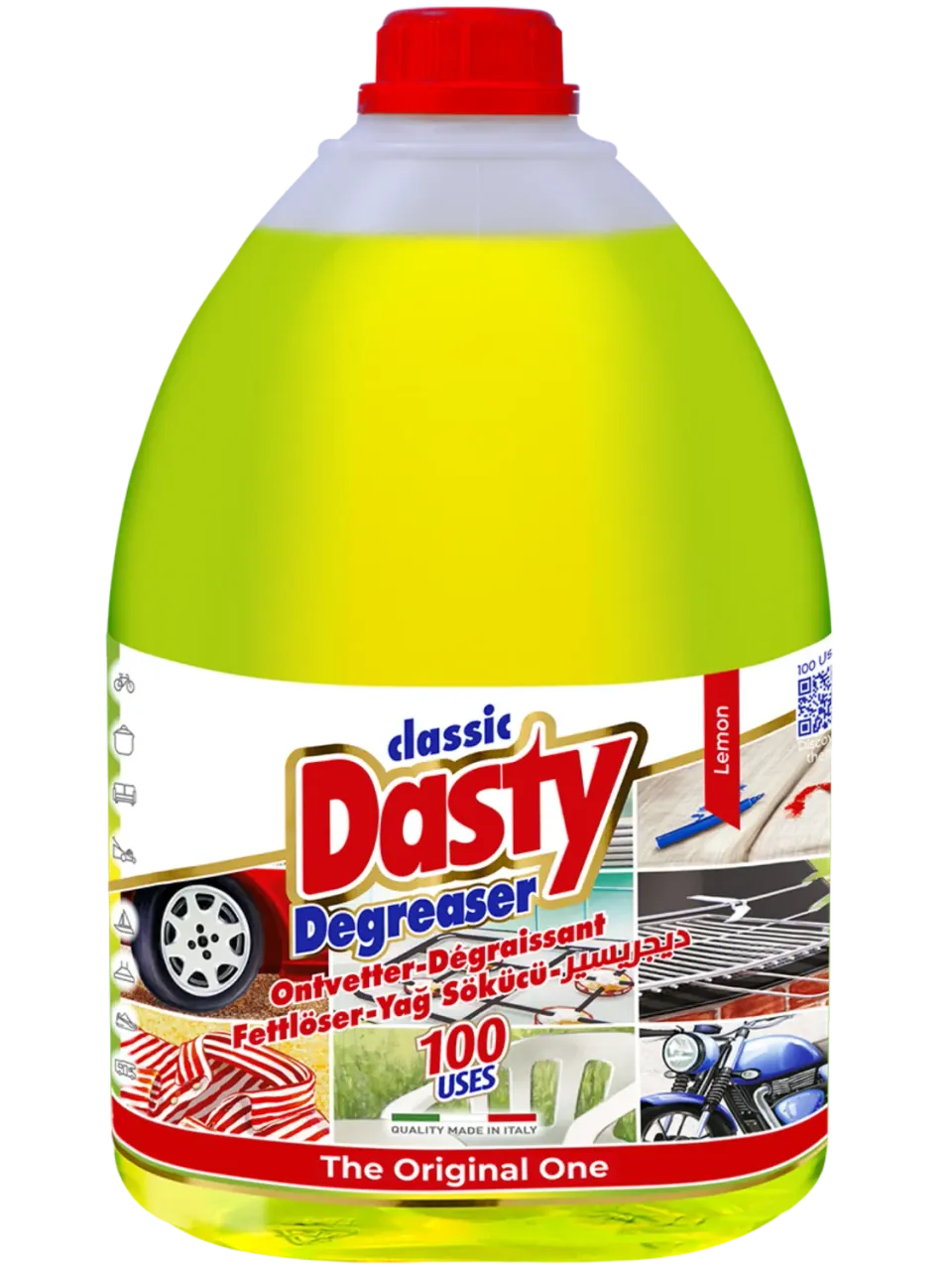 Dasty sgrassatore limone 5 litri universale