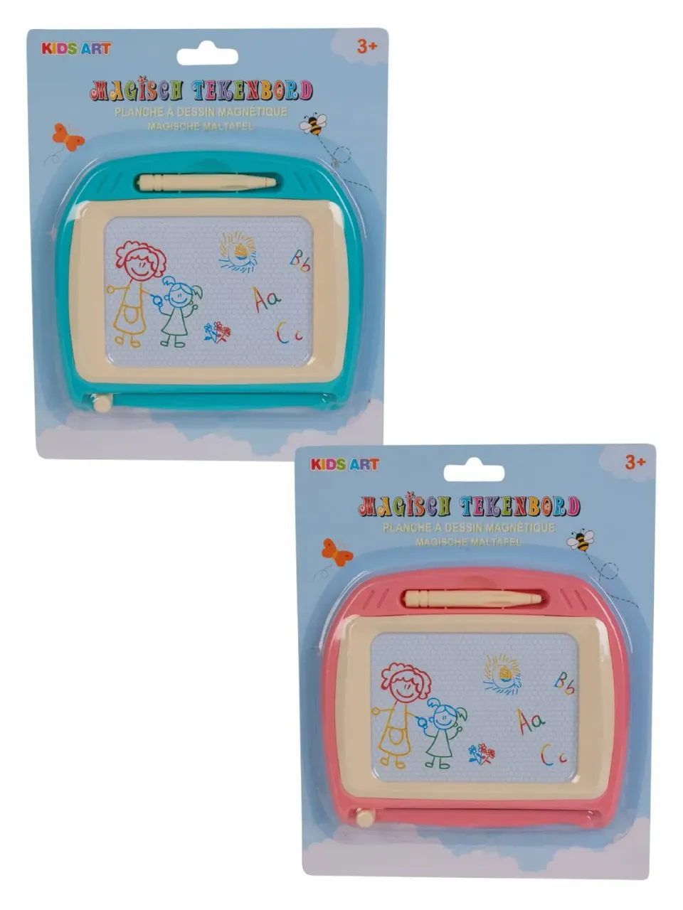 Wibra lavagnetta magnetica bambini 18,3x15,5 cm