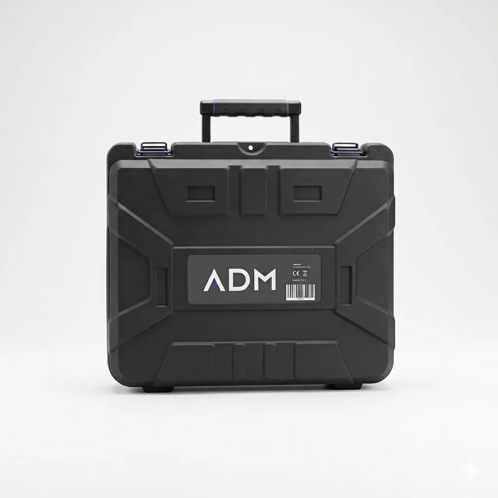 ADAMANTA ADM avvitatore a batteria 12V 2 batterie 77 pezzi