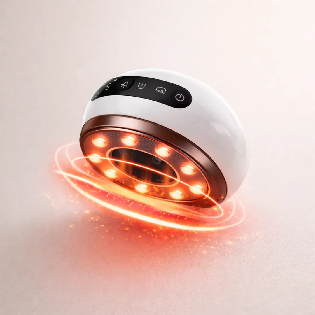 ADAMANTA 7002 Massaggiatore Anticellulite con Luce Rossa