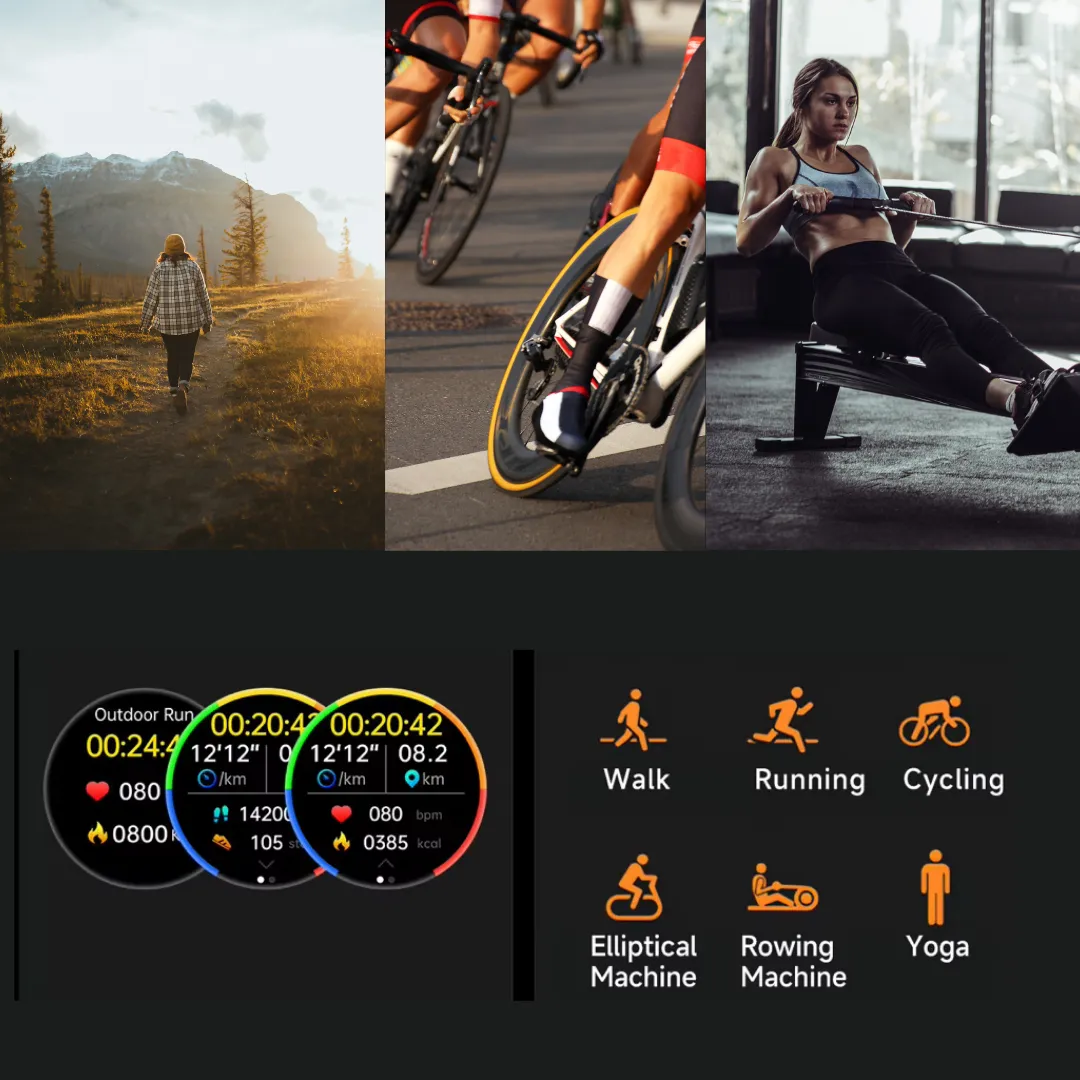 ADAMANTA V37Z Smartwatch Bluetooth Cardio SpO2