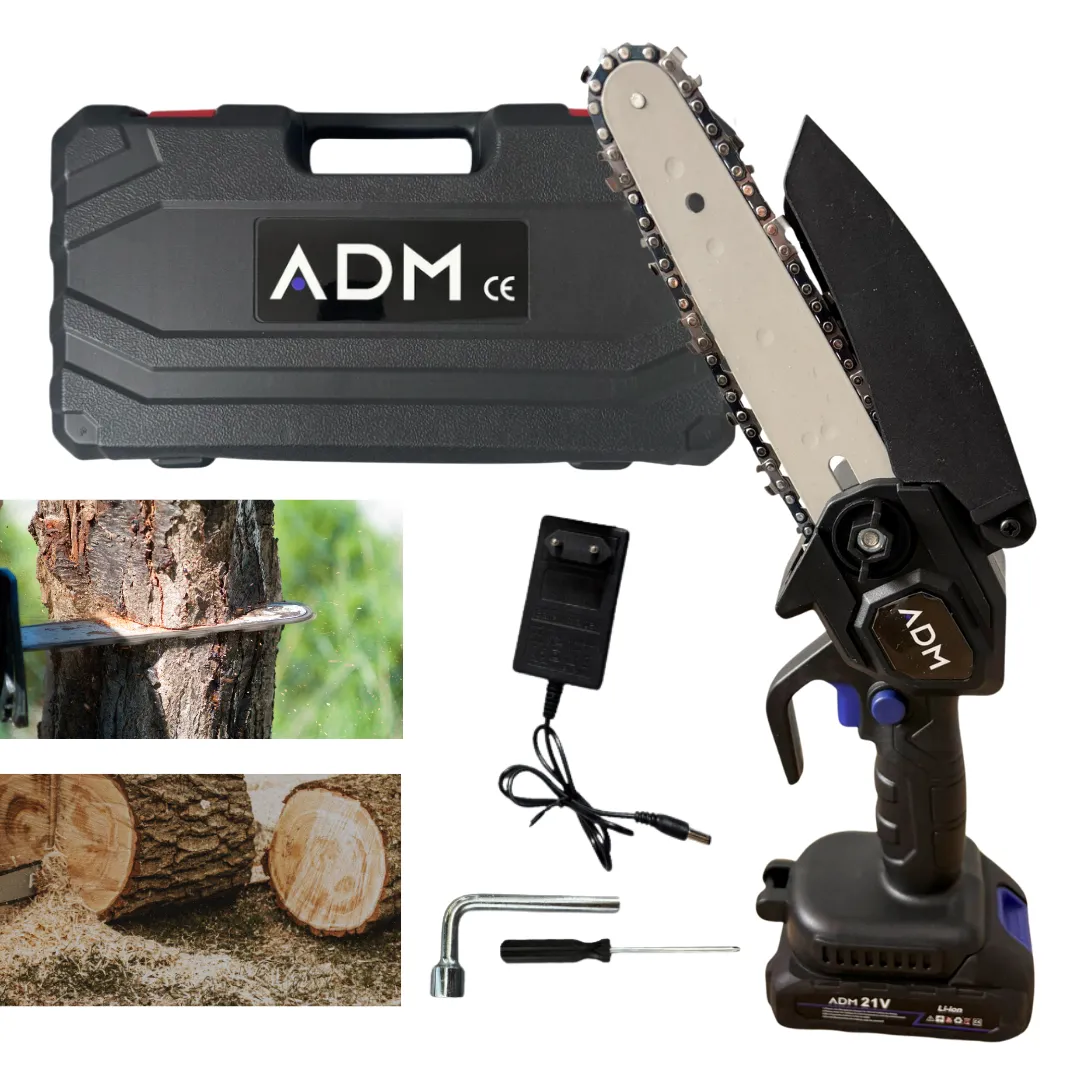 ADAMANTA ADM 368 mini motosega elettrica a batteria