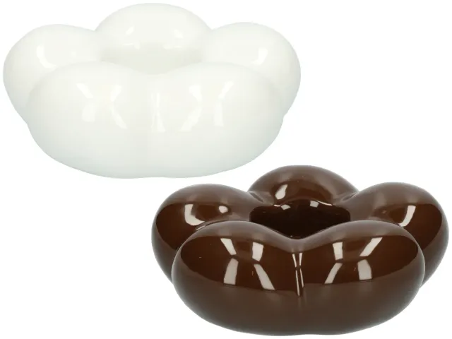 Wibra Portacandele Bolle Ceramica Ø14 cm