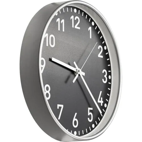 Kaiser+Kraft Orologio da Parete Quarzo Ø 300 mm Nero