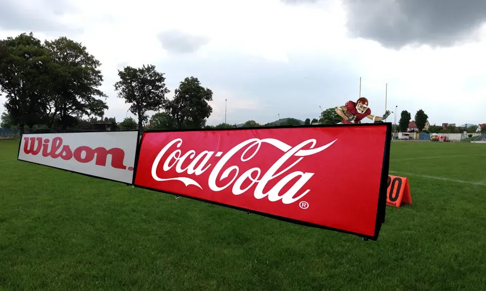 3BPRO Sideline barriera bordo campo imbottita sublimatica
