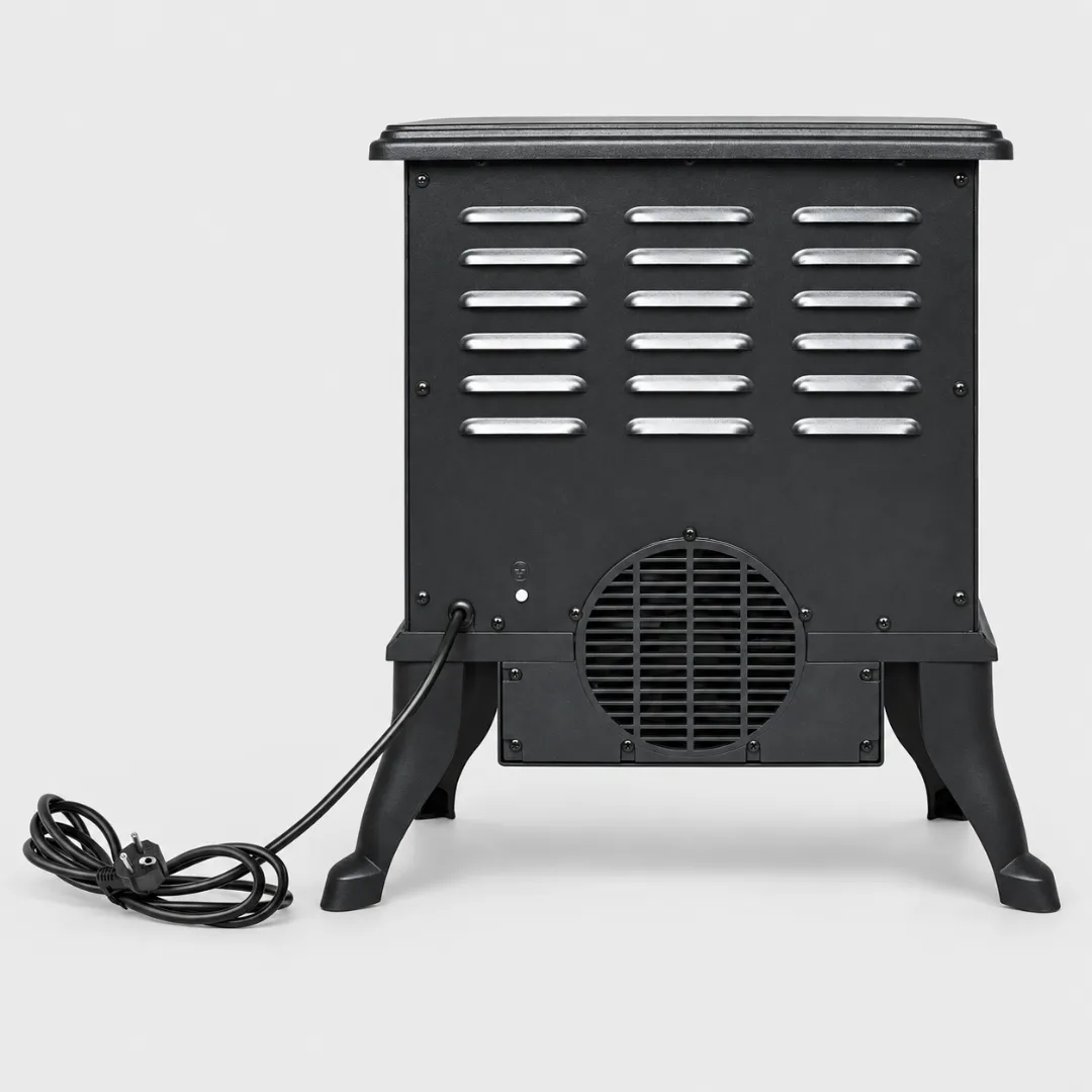 ADAMANTA ADM 2077 camino elettrico 1500W fiamma 3D