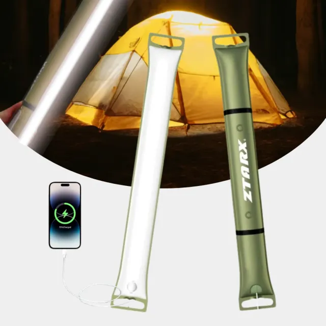 ADAMANTA INFLATABLE CAMPING LED LIGHT lampada campeggio USB 500 lumen