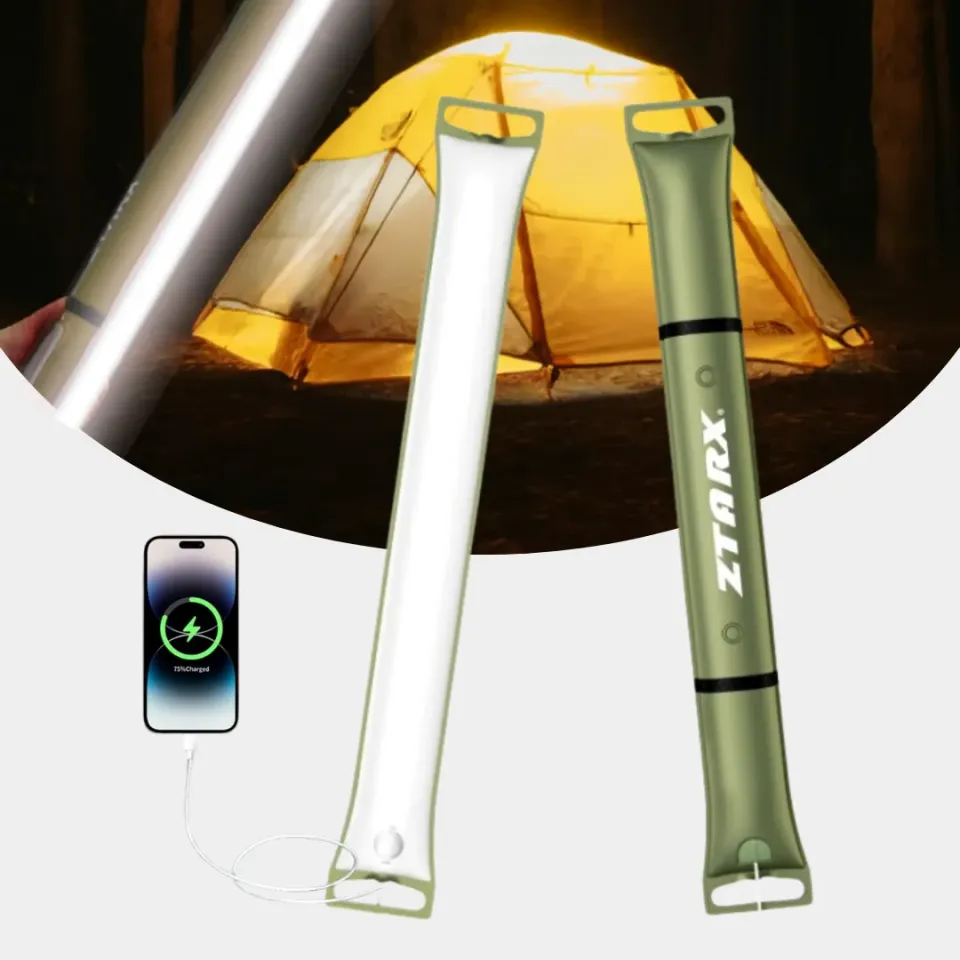 ADAMANTA INFLATABLE CAMPING LED LIGHT lampada campeggio USB 500 lumen