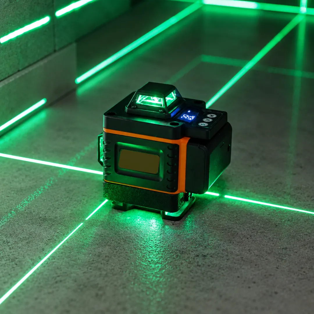 ADAMANTA 7085 Livella Laser Autolivellante 360° Verde