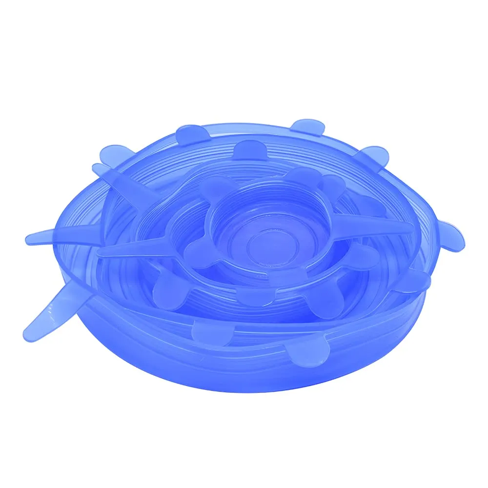 Euromarketing Flexy Cover coperchi silicone 5 pezzi ermetici