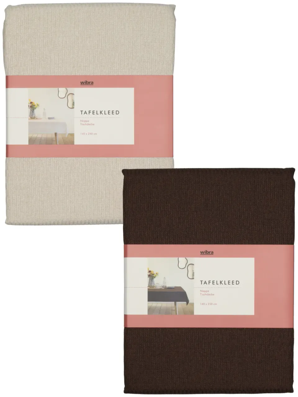 Wibra Tovaglia Rilievo 140x250 cm Poliestere