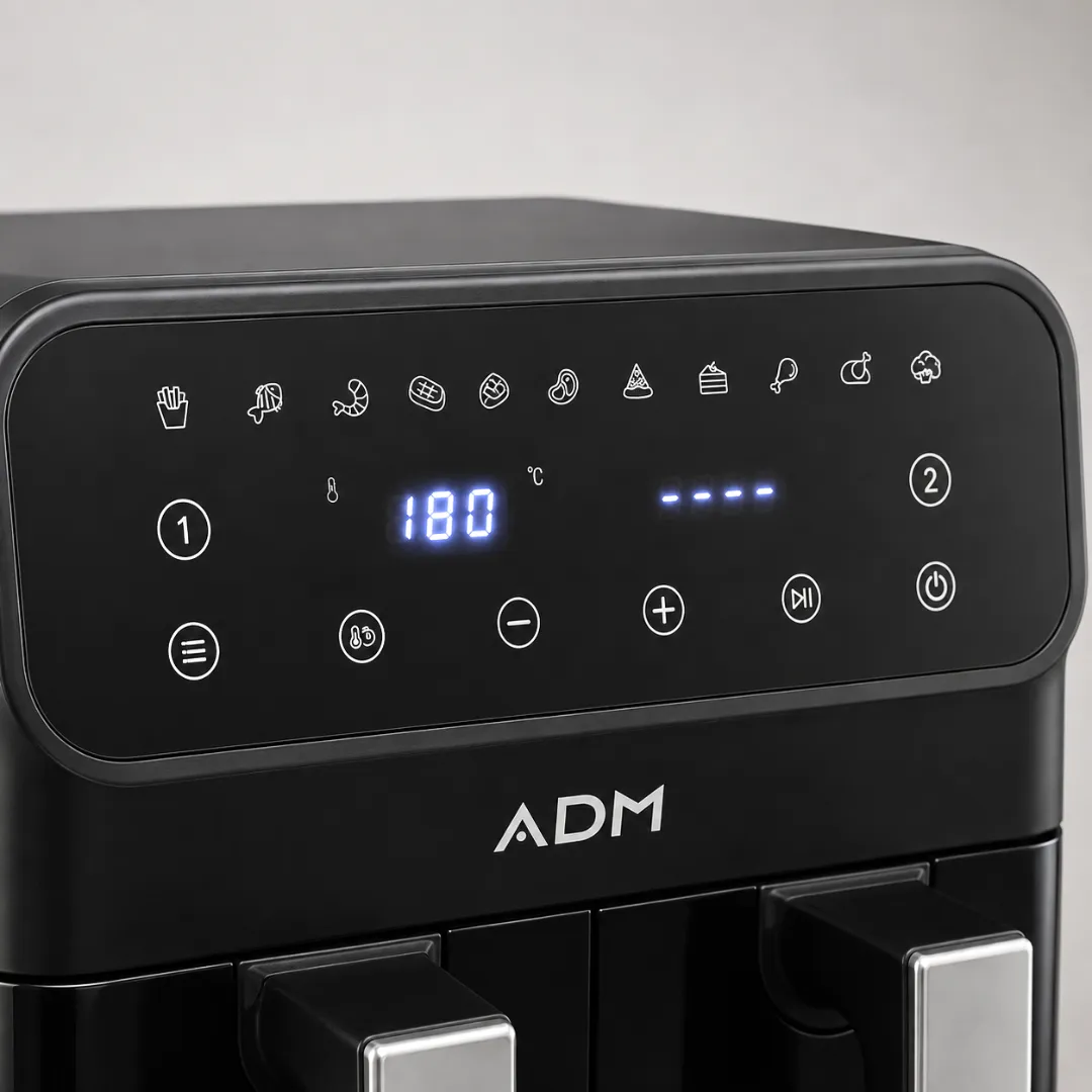ADAMANTA ADM 550 friggitrice ad aria doppia 8L