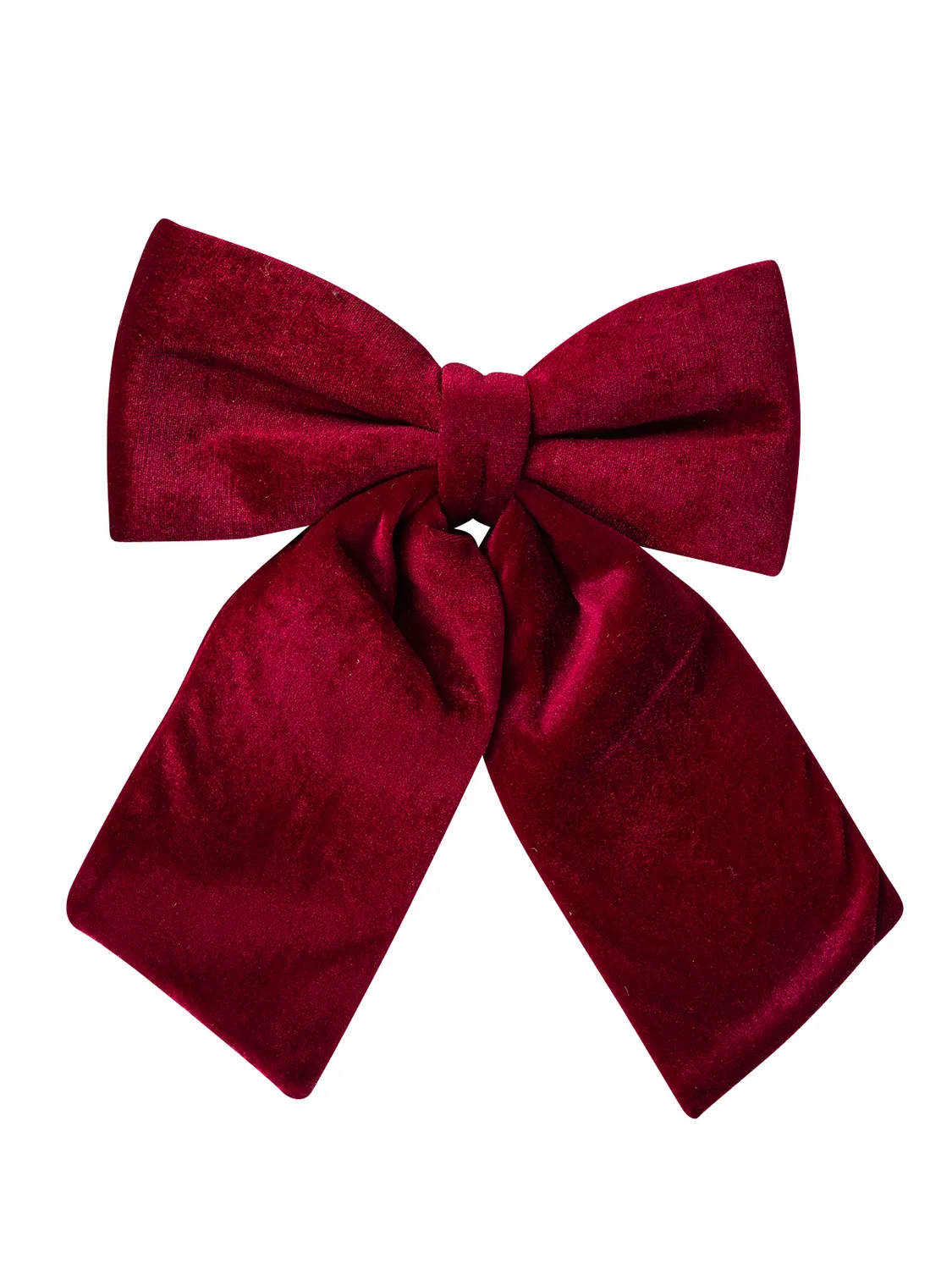 Wibra Velvet 35 cm fiocco natalizio rosa velluto