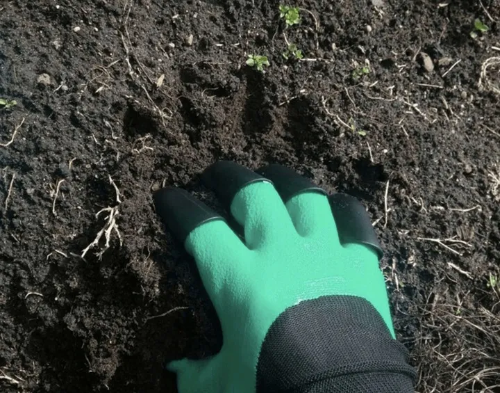 ADAMANTA Claw guanti giardinaggio con artigli impermeabili