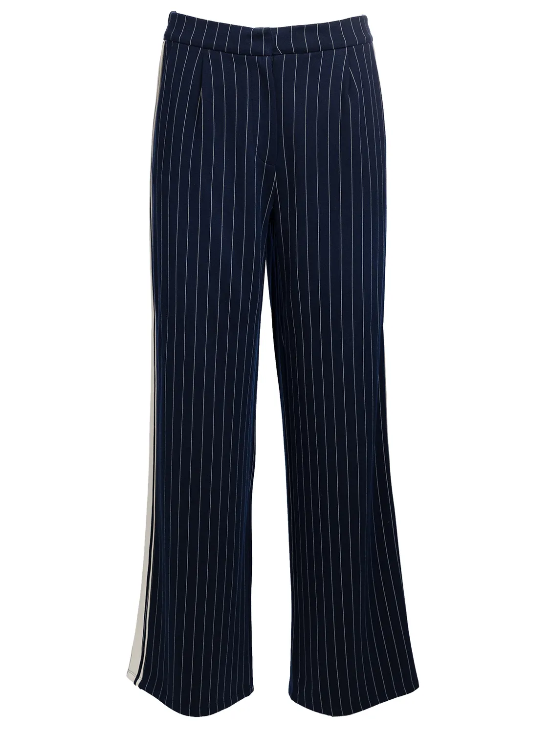 Wibra pantaloni donna gamba larga elasticizzati