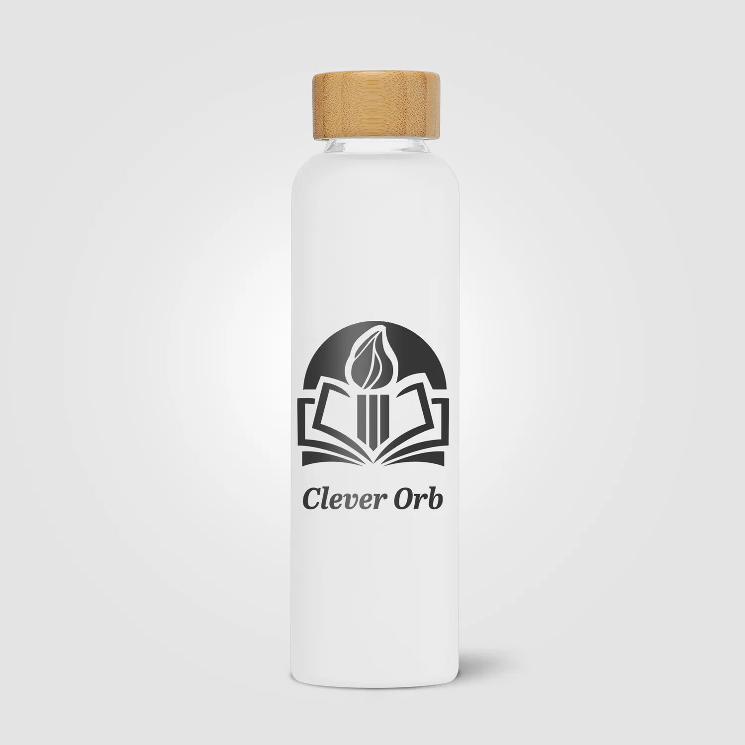 3BPRO WDK bottiglia vetro borosilicato 590 ml tappo bambù