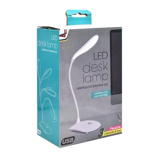 Euromarketing Desk Lamp lampada tavolo LED USB flessibile