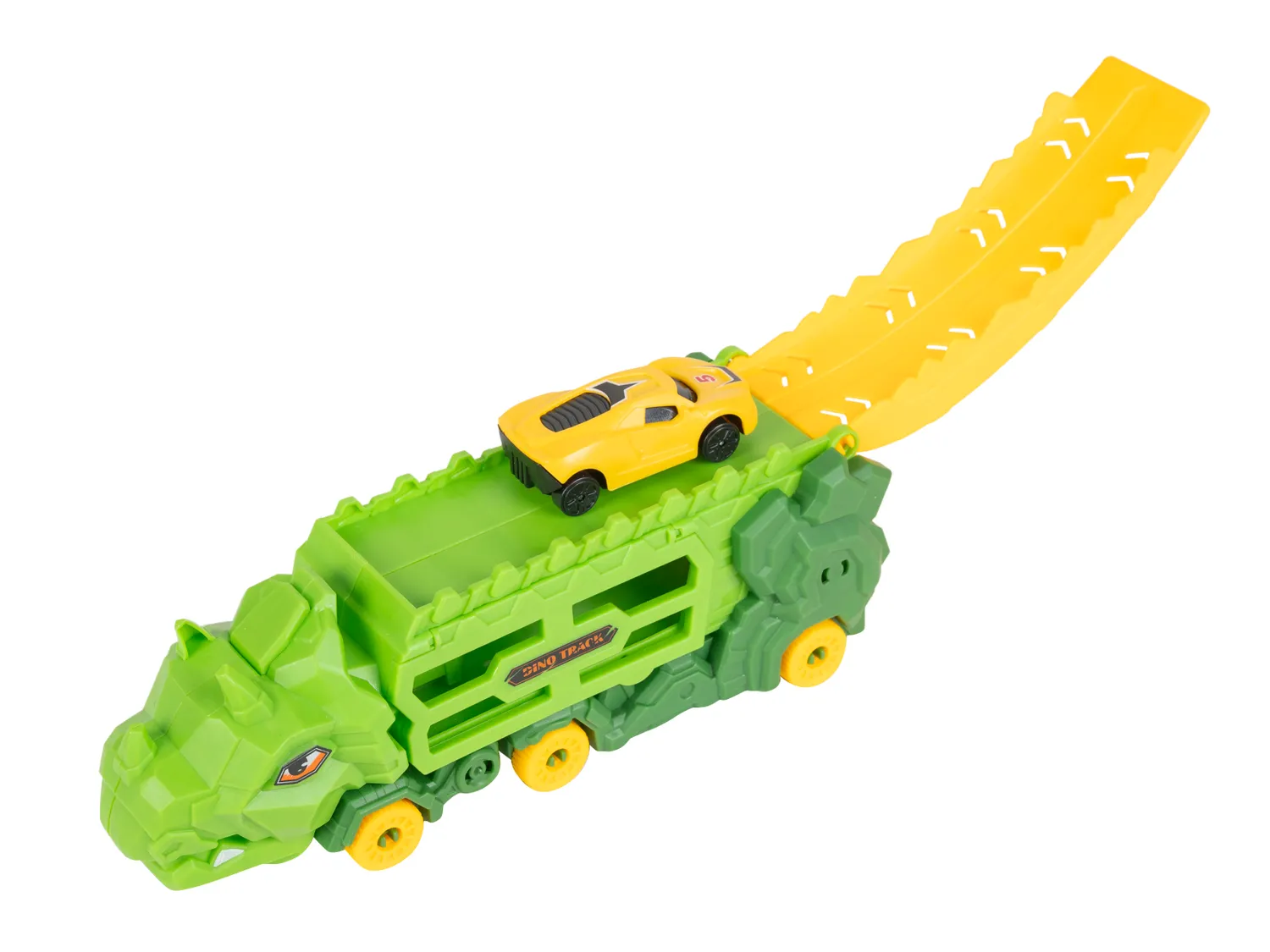 Wibra Dinosaurus transportauto trasportatore dinosauro con pista